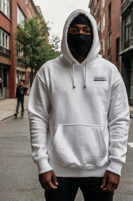 The Essentials Hoodie in White